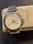 S33 Harvester De Luxe 17J Vtg Mens 35MM Swiss Watch Parts Repair Runs On & Off**. Fixed Price $29.99.