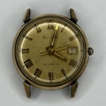 Vintage Bulova M9 Roman Dial 11 Blacd Men's Automatic Date Watch - Works. Fixed Price $149.99.