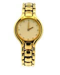 Ebel Beluga 18K Yellow Gold Diamond Dial Ladies Watch. Fixed Price $9750.00.