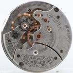 Lady Waltham 14182069, 16J 6S, Pocket Watch Movement, Good Balance (ib). Fixed Price $39.95.