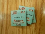 Bulova Watch Part 10BU Winding Stem #16 Nos. Fixed Price $9.95.
