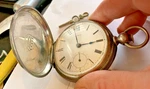 Aw Waltham Pocket Watch With Coin Silver Case Non Running. Fixed Price $119.55.