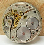 Vintage Waltham 165 15 Jewel 0S Hunting Pocket Watch Movement With Dial & Hands. Fixed Price $39.00.