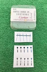 Genuine Cartier 616 Set Of Blue Hands, Santos Ronde Gm 10370381 - Nos. Fixed Price $55.99.
