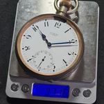 76MM 370G Antique Nickel Omega M.m. &co Goliath Pocket Watch C1900 W/o REF4378. Fixed Price $599.67.