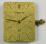 Vintage 1980'S Corum 950.001 6J Quartz Ladies Watch Movement Dial Crown - Runs. Fixed Price $79.00.