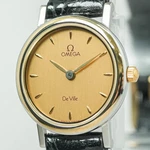 Vintage *near Mint* Omega De Ville CAL.1470 Quartz Gold 23MM Genuine Belt Ladies. Fixed Price $269.99.