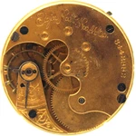 1889 Elgin Pocket Watch Movement 3442882 Grade 95 6S 7J (F4H3). Fixed Price $29.95.