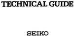 Seiko Quartz - Technical Guide. Fixed Price $10.46.