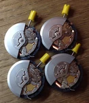 4 X Seiko 5M62A Kinetic Watch Movements - Complete Unused Some Tick. Fixed Price $40.65.