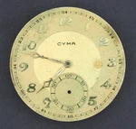 Vintage Cyma 37MM Hunting Case Pocket Watch Movement For Parts Repair #F039. Fixed Price $39.99.