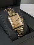 1940'S Elgin Deluxe Model #555 Watch 17 Jewels 10K Gf Nice Gable Crystal- Works. Fixed Price $210.00.