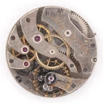 Partial Vintage Longines Caliber 8.37 15-JEWEL Wristwatch Movement. Fixed Price $50.00.