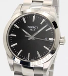 Tissot Gentleman T127.410.11.051.00 Quartz Black Dial Men's Watch 40MM. Fixed Price $295.50.