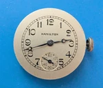 Vintage Mens Hamilton 987 17 Jewels Wristwatch Movement Not Running. Fixed Price $70.00.