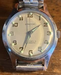 Waltham Stratford 17 Jewel Stainless Steel Men's Classic Wristwatch *serviced*. Fixed Price $160.00.