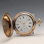 Longines CAL.18.50 Pocket Watch Gold Filled Hunter Case 51MM 1912 Vintage. Fixed Price $2279.00.
