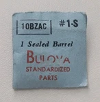 Bulova Original Vintage 7EFACD Part # 1S Sealed Complete Barrel Nos. Fixed Price $37.00.