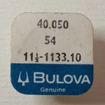 Bulova Original Genuine 40.050 54 Part 1/2 1133.10 Complete Balance Wheel Nos. Fixed Price $20.00.