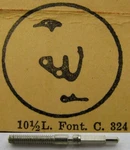 Font 324 Bulova 10AN 10AR 10AA 10AE Watch Movement Part 401 Winding Stem Tap 8. Fixed Price $6.00.