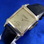 Vintage 1950 Man Wittnauer Longines Revue Stunning Dial Serviced & Warranty. Fixed Price $495.00.