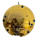 Antique 8S 1882 Illinois Mechanical Hunter Pocket Watch Movement Recessed Plate. Fixed Price $33.90.