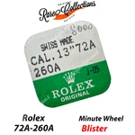 Rolex 72A 260A New Blister X1 Piece Minute Wheel. Fixed Price $226.25.