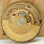Vintage Benrus Fe 2DC Automatic 17 Jewel Men's Wrist Watch Movement With Dial. Fixed Price $39.00.