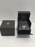 New Victorinox Swiss Army Officer Ratchet Watch Blue Dial W/ Box, Battery. Fixed Price $259.35.