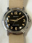 Vintage 1965 Bulova Selfwinding Automatic Watch 11ALAC Explorer Dial 12-3-6-9 M5. Fixed Price $649.99.