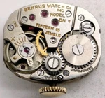 Vintage Benrus Model BN1 15 Jewel Watch Movement Running Diamond Dial. Fixed Price $26.00.