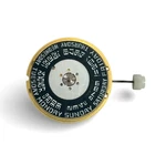 Eta 955.132 - Swiss Movement Quartz, Day 6 Date 9, Black Disk. New. Fixed Price $120.00.