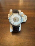Very Rare Jaeger Lecoultre Memovox Manual/hand-wound Wrist Watch W/ Alarm 37MM. Fixed Price $1999.00.