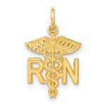 14K Yellow Gold Rn Nurse Charm C432. Fixed Price $217.99.
