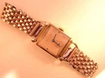 Bulova Conrad, 17J 8AH Man's 1949 14K Rose Gold Filled Drivers Watch,orig. Band. Fixed Price $225.00.
