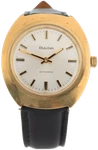 Vintage 1972 Bulova 7288 Sunburst Men's Micro Rotor Automatic Wristwatch 12EBA. Fixed Price $265.55.