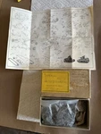 Vtg Imperial Line The Old Guard Diecast Model Kit Stuart Tank With Box OG-1001. Fixed Price $29.95.