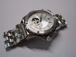 Bulova Marine Star Automatic Silver Dial Thick Stainless Steel Band Mens Watch. Fixed Price $299.00.