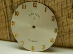 Stunning Lord Elgin 23 Jewel Pearl Watch Dial 24.8MM Diameter Nos. Fixed Price $39.00.