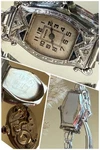 Ladies Art Deco Sapphire Gothic Watch Linked Band. Fixed Price $175.99.