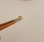 Genuine Rolex 24-530-8 5.3MM 18K Yellow Gold Crown. Fixed Price $100.00.