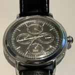 Trias Germany Automatic Oval Glass Watch 35 Jewel. Fixed Price $80.00.