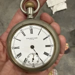 The New Era Dueber Silverine Pocket Watch Lancaster Company 1880S. Fixed Price $50.00.