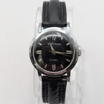 Vintage Sportsman Mens Watch M-112 17J Manual Wind Black Dial Runs 32MM 1960S. Fixed Price $60.00.