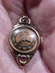 Benrus Ladies Vintage Wrist Watch 17 Jewels 265388 Rose Gold Plated 1940S. Works. Fixed Price $100.00.