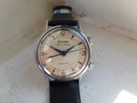 Vintage Bulova Men's Alarm Watch Working. Fixed Price $270.00.