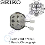 Original Seiko / 7T34B Quartz Watch Movement Japan Chronograph. Fixed Price $119.95.