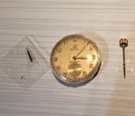 Cymaflex Cal. R.458 Watch Movement W/ Crystal Tested & Running. Fixed Price $53.60.