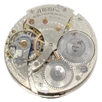 Waltham Grade 620 Pocket Watch Movement Size 16S 15J Of 1899 Model Ticks F8886. Fixed Price $39.99.