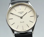 Near Mint Longines L953.2 6029 Quartz 11J 33MM Men's Swiss Made Watch. Fixed Price $229.90.